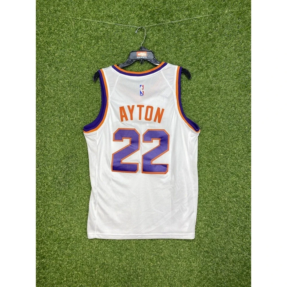 Nike Phoenix Suns Jersey Mens 44 Ayton White 22/23 Dri-Fit Booker Paypal
